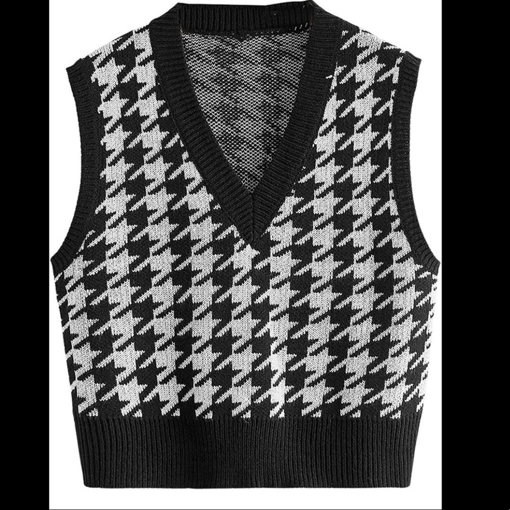 oversized sweater vest